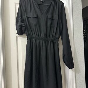 Elegant Black Women's Dress